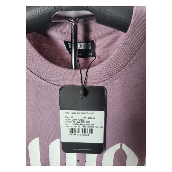 BONKERS TEE, TUPAC "ME AGAINST THE WORLD" ALBUM, XS (OVERSIZED) - Picture 3 of 3